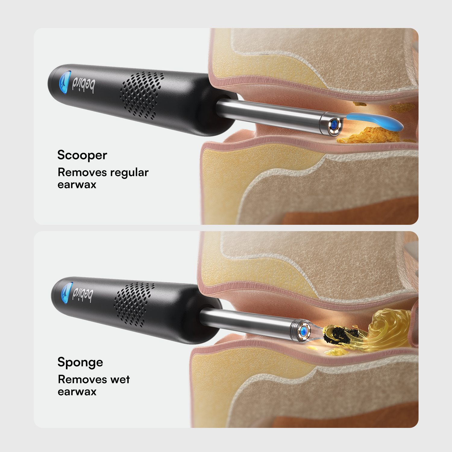 Bebird EarSight R1 & M9 Ear Spoon Replacement Tip Kit