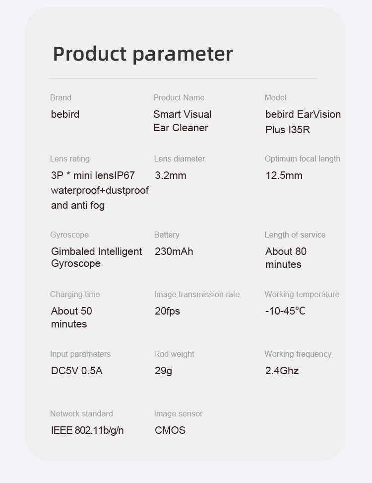 Bebird EarSight Plus